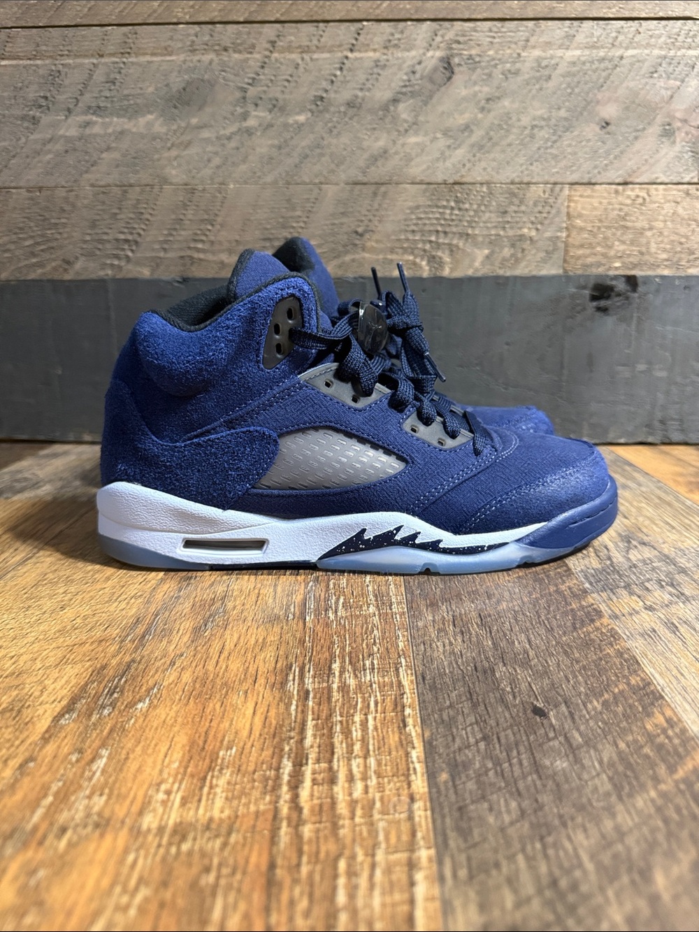Air Jordan 5 Retro SE Georgetown Midnight Navy GS Size 7